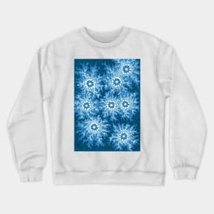 Aboriginal Art - Waterhole Dreaming Crewneck Sweatshirt